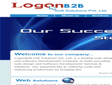 Tablet Screenshot of logonb2b.com